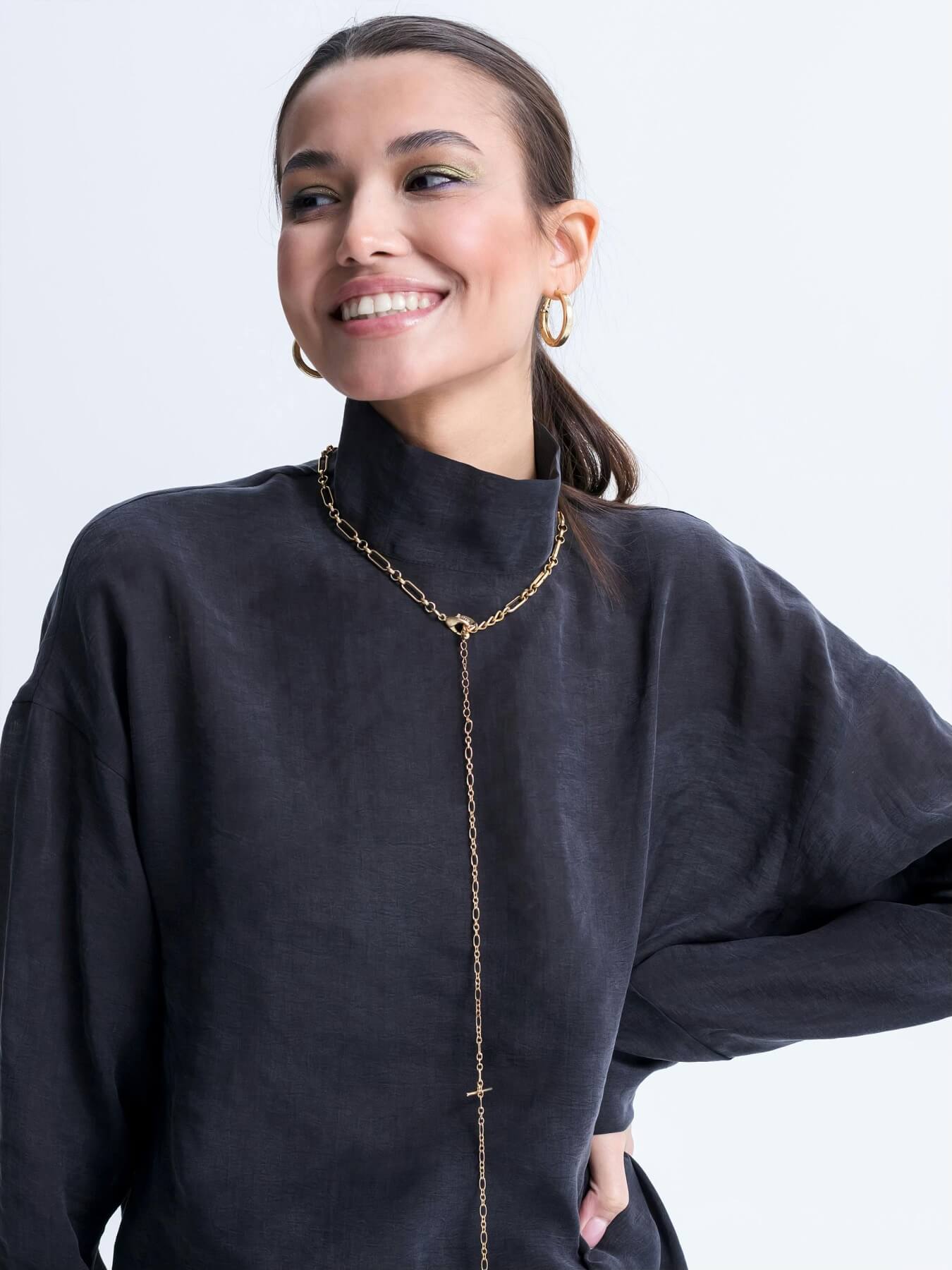 Long chain necklace