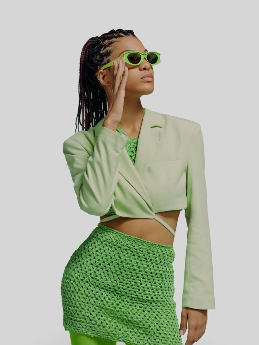 Cropped jacket